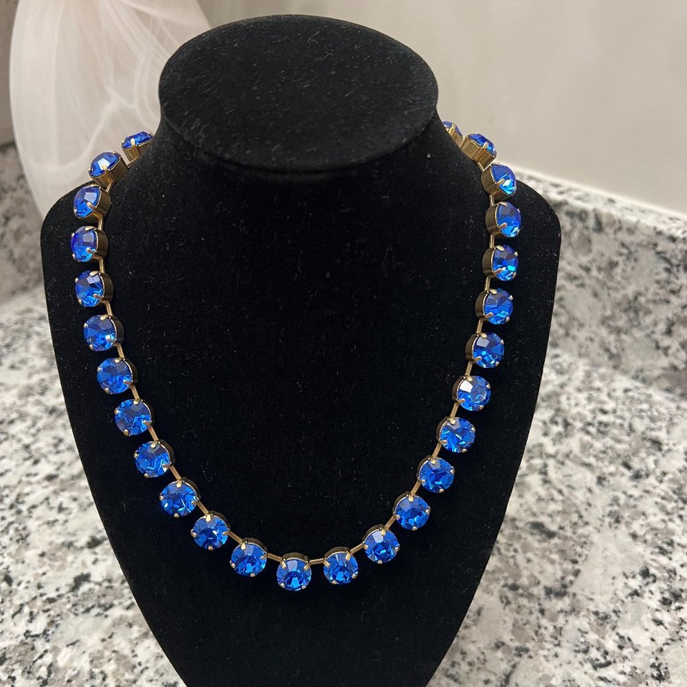 Loren Hope Kaylee Sapphire Necklace NWT